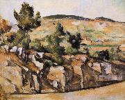 Provence mountain Paul Cezanne